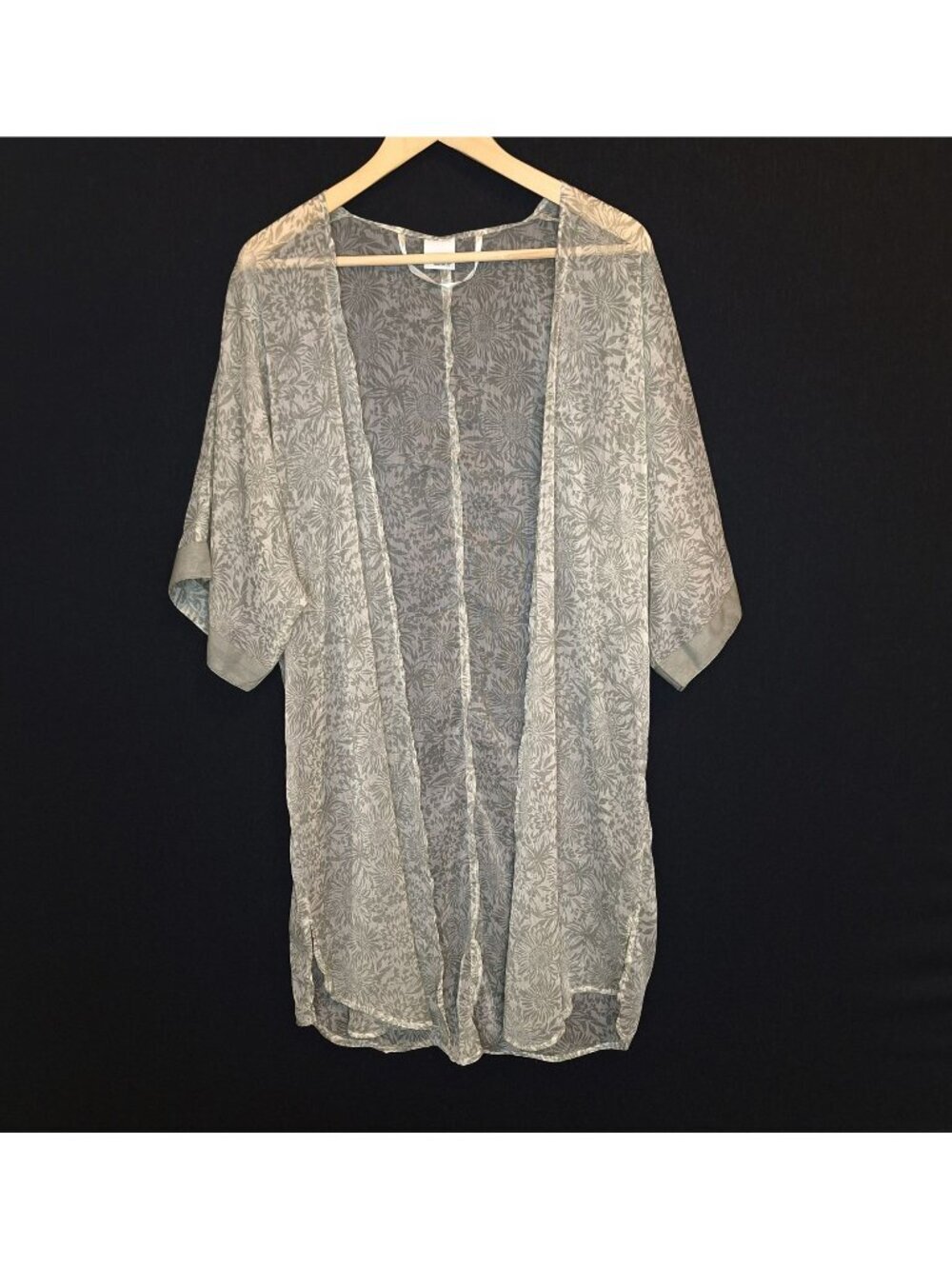 💙 Sonoma Kimono Cover Up Size XL Beach Vacation Casual Cruise Pool Summer